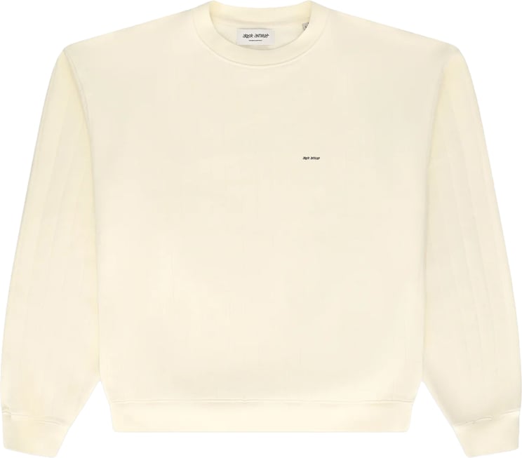 Arbor Antwerp Arbor antwerp - Needle drop crewneck creme -