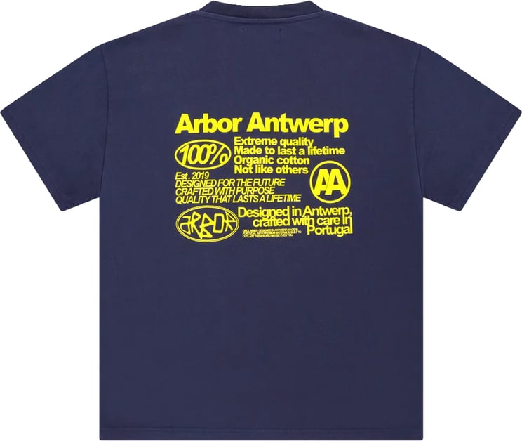 Arbor Antwerp Arbor antwerp - Quality t-shirt - Blue