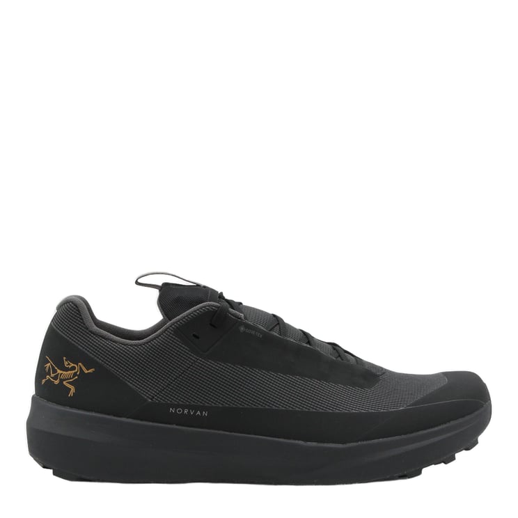 Arc'teryx Low-Profile Black Sneakers with Textured Accents