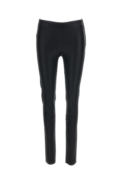 ARMA Black Nappa Leather Skinny Pants