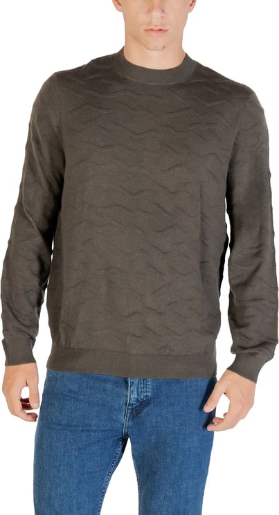 Armani Exchange Armani Exchange Green Marabou Sweatshirt