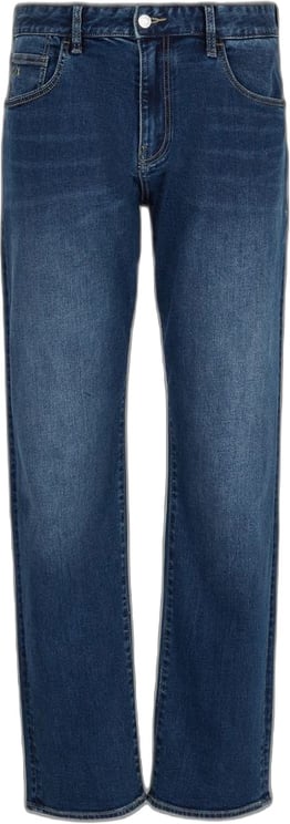 Armani Exchange Armani Exchange Blue Cotton Skinny Jeans