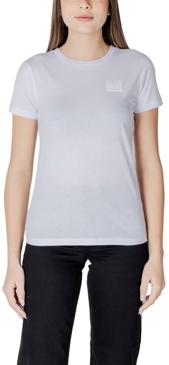 Armani Exchange Armani Exchange White Cotton T-Shirt