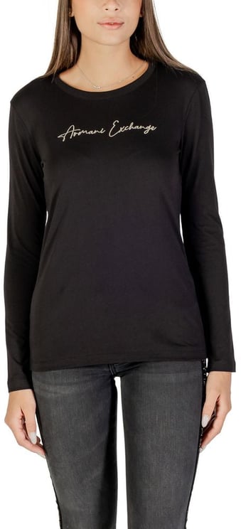 Armani Exchange Armani Exchange Bicolor Cotton Long Sleeve T-Shirt