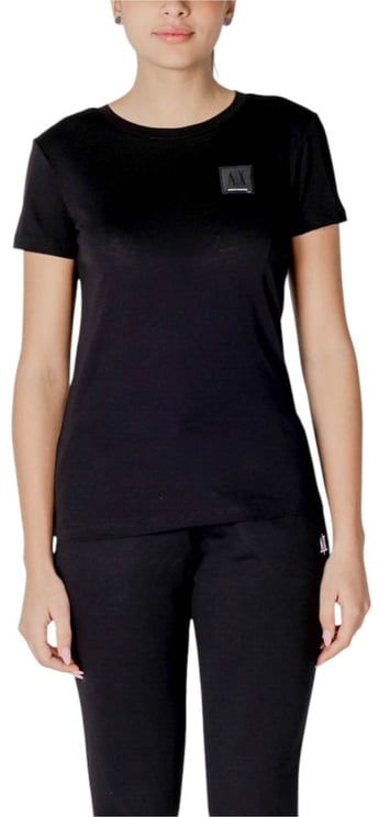 Armani Exchange Armani Exchange Black Cotton T-Shirt