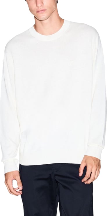 Armani Exchange Armani Exchange Cream Viscose Sweatshirt