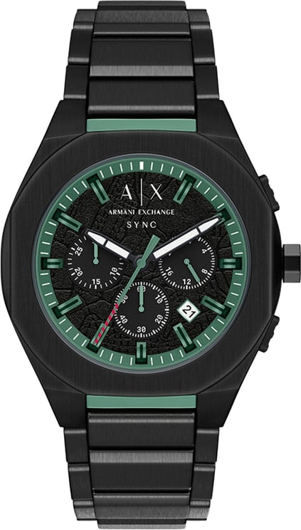 Armani Exchange Armani Exchange - Horloge - Zwart