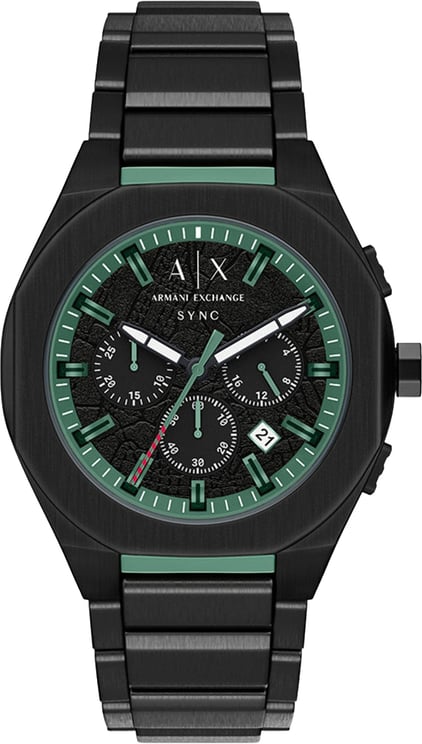 Armani Exchange Armani Exchange - Horloge - Zwart
