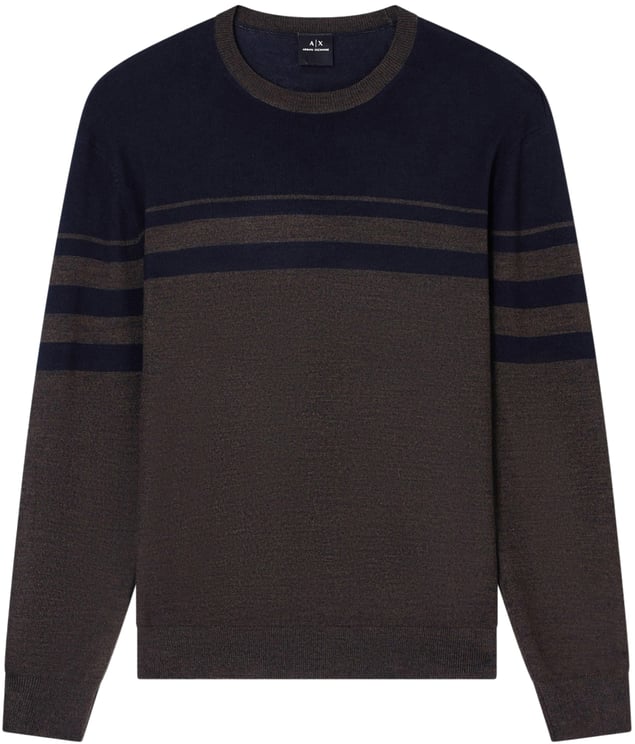 Armani Exchange Sweaters Chocolate Meldeep Navy