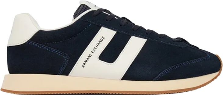 Armani Exchange Sneakers Deep Navy/Off White