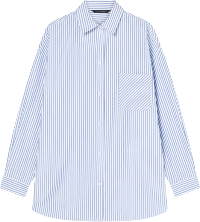 Armani Exchange Shirts Opt.White/Glacial St