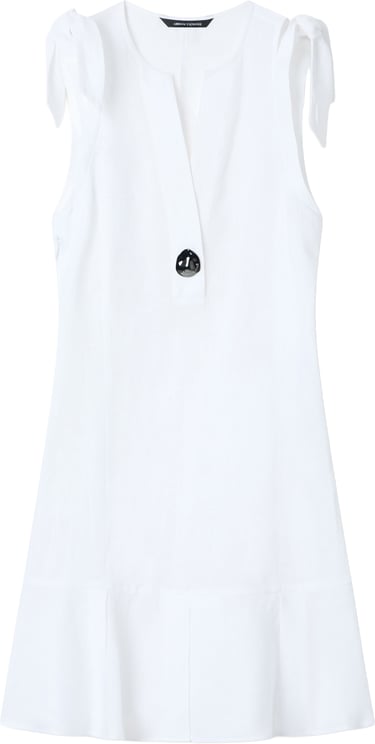 Armani Exchange Dresses Optic White