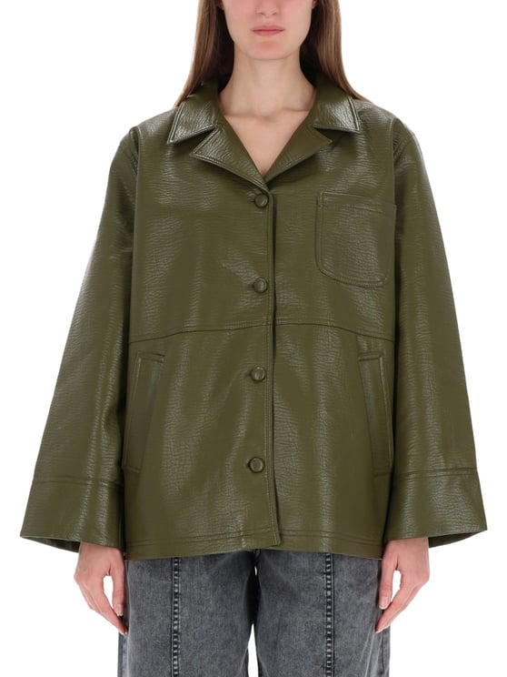 Arte Antwerp Beah Boxy Green Jacket