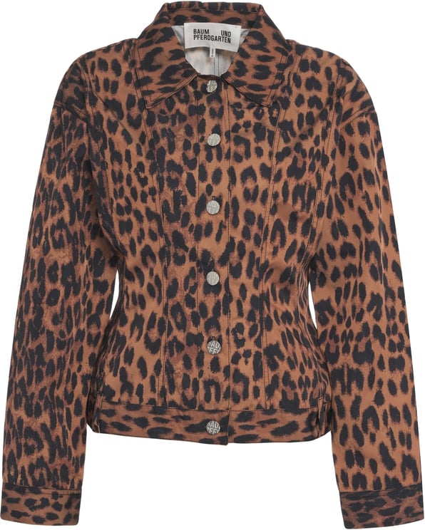 Arte Antwerp Jacket with animal print 'Bene'