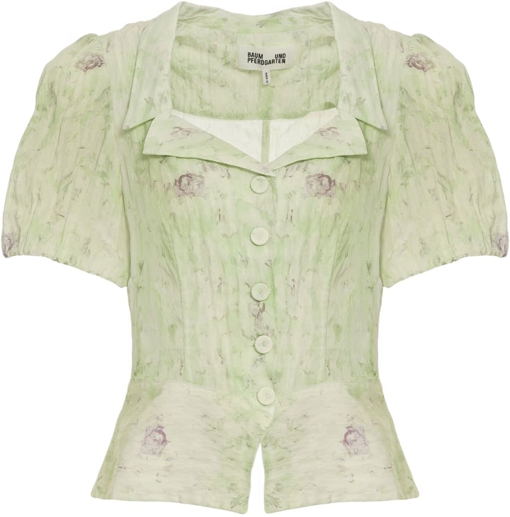 Arte Antwerp Blouse with floral pattern 'Macaia'