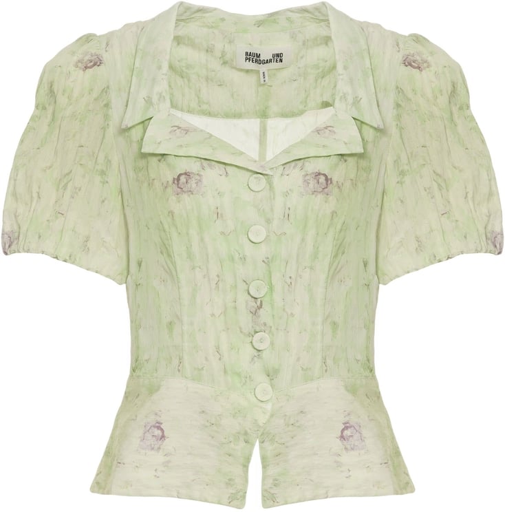 Arte Antwerp Blouse with floral pattern 'Macaia'