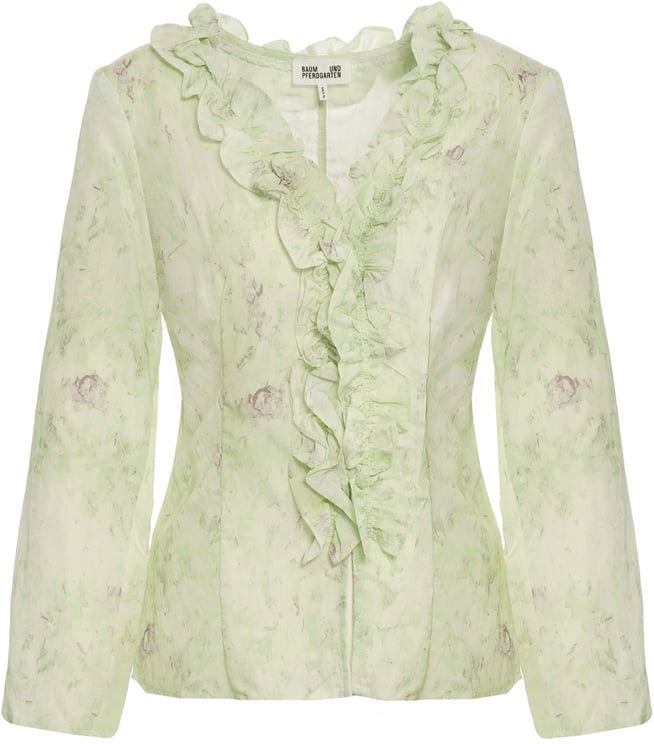 Arte Antwerp Blouse with floral pattern 'Majda'