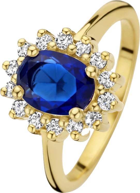 Arte Antwerp Mia Colore Azure Ring met Zirkonia