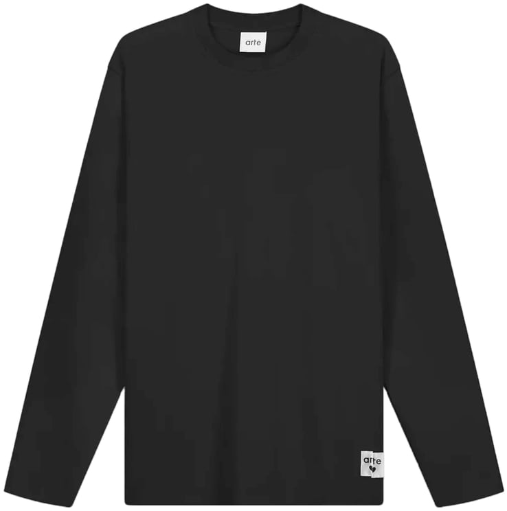 Arte Antwerp Omkeerbaar label Lange mouwen Zwart