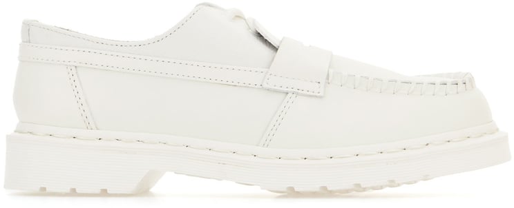 Arte Antwerp Mm6 X Dr Martens White leather 1461 Penton loafers