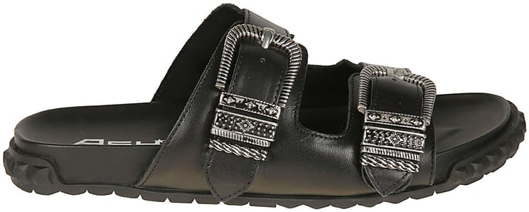 Ash Twister Sandals Black