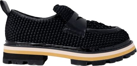 Ash ASH Black Leather Platform Pumps