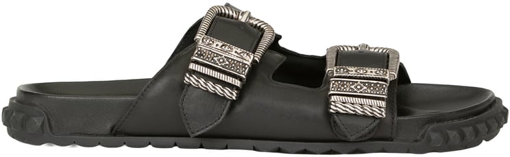 Ash Sandals Mustang Black