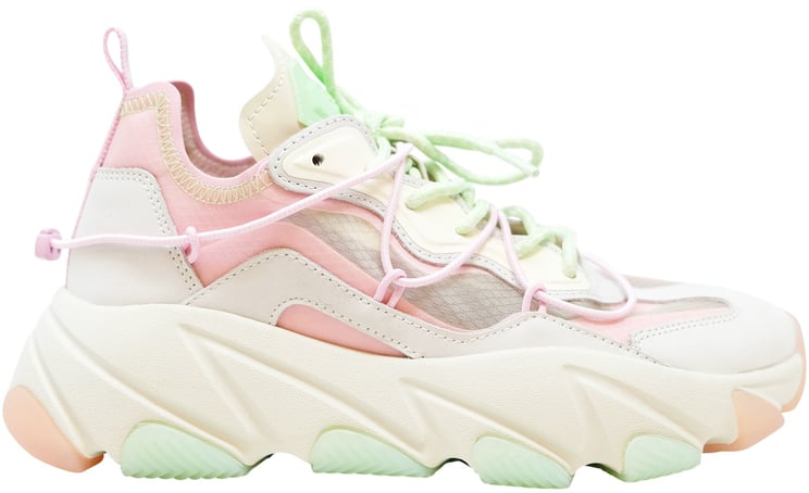 Ash ASH ROSE/GREEN LEATHER EXTRABIS05 SNEAKERS