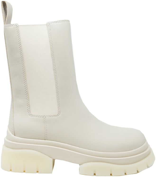 Ash ASH STORM CREAM MUSTANG CREAM ANKLE BOOTS
