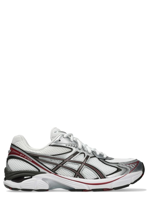 Asics White Burgundy Gt-2160 Sneakers