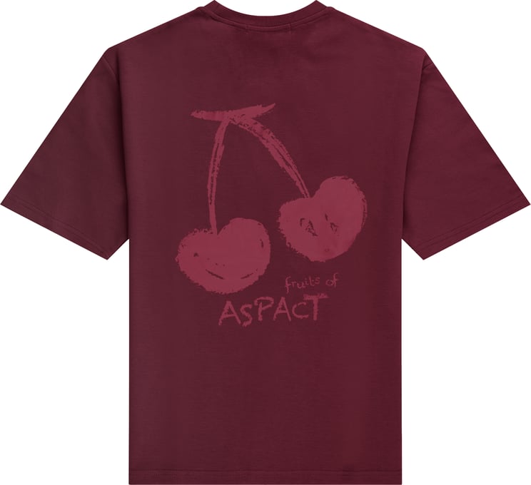 ASPACT Carel Tee Burgundy
