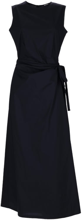 Aspesi MIDI DRESS WITH DRAPE