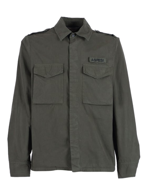 Aspesi Structured Utility Casual Shirt
