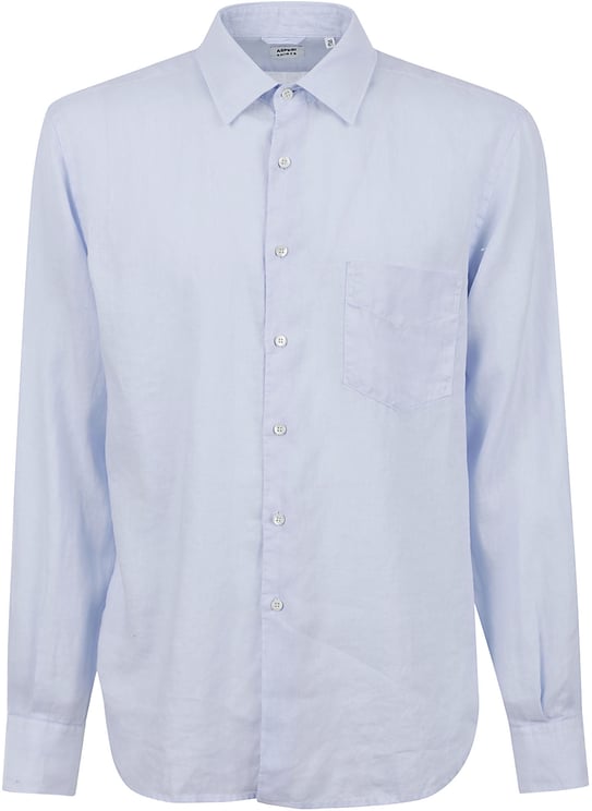 Aspesi Shirts Light Blue