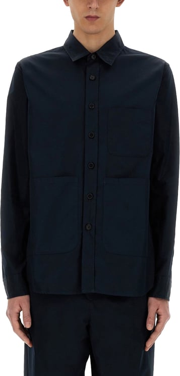 Aspesi Structured Button-Up Shirt