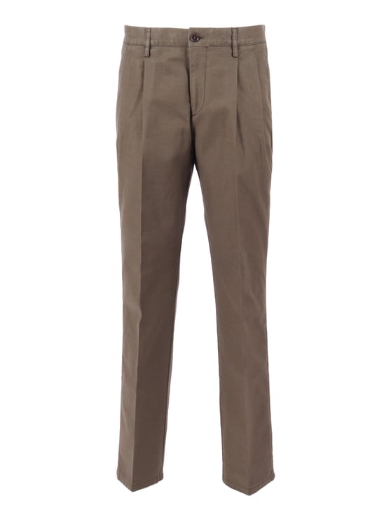 Aspesi Tailored Matte Straight Leg Straight-Leg Pants