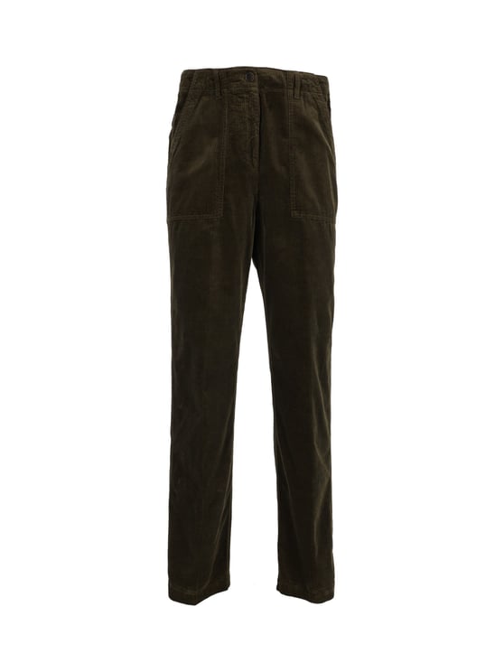 Aspesi Straight Leg Corduroy Straight-Leg Pants