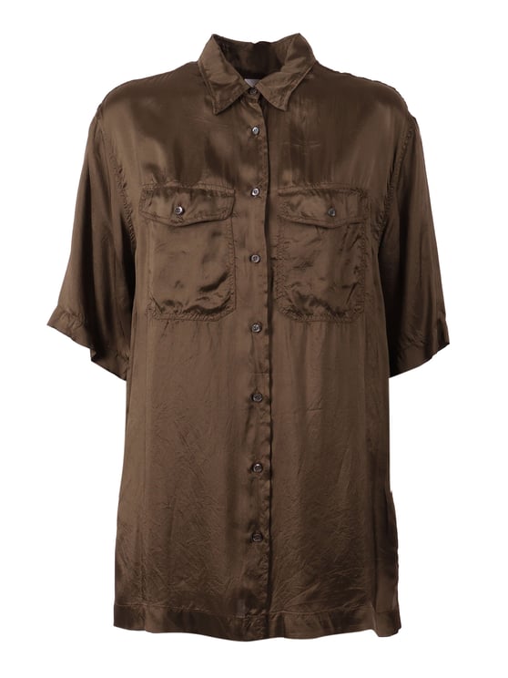 Aspesi Short Sleeve Classic Collar Casual Shirt