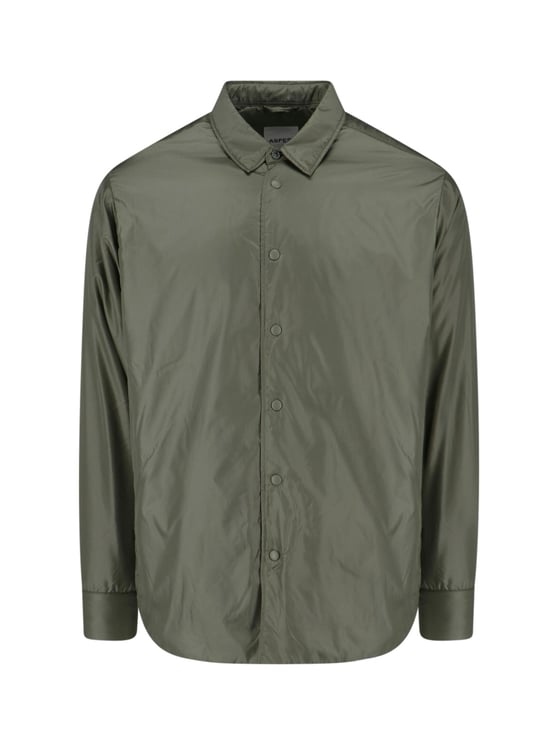 Aspesi Classic Green Button-Down Shirt with Appeal