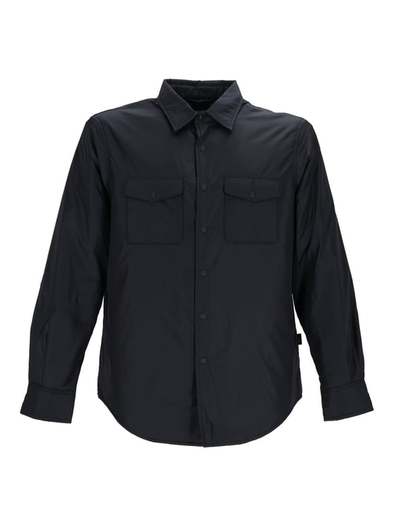 Aspesi Black 13 Piu Nylon Shirt