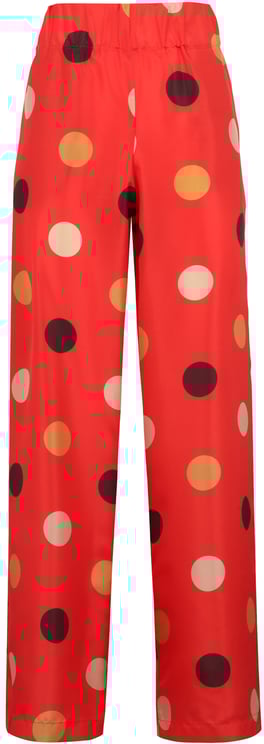 Aspesi Printed silk pants