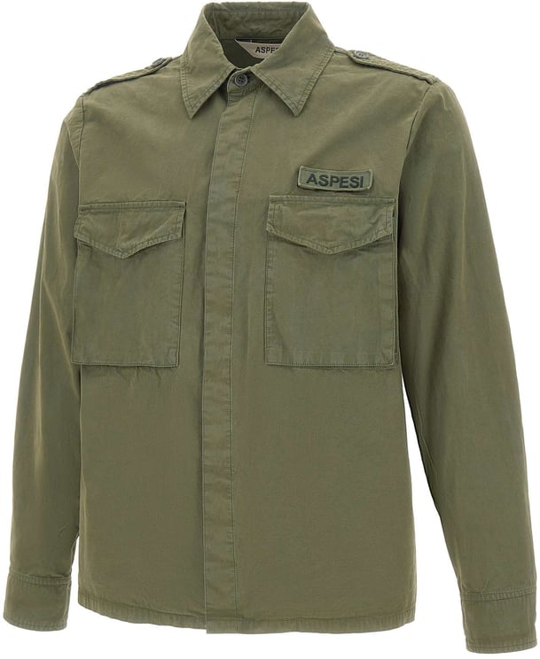 Aspesi Shirts Green
