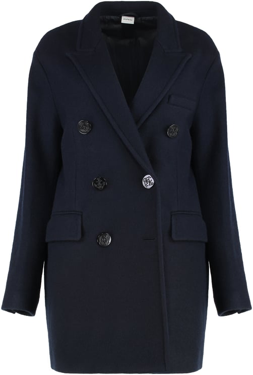 Aspesi Double-breasted wool coat