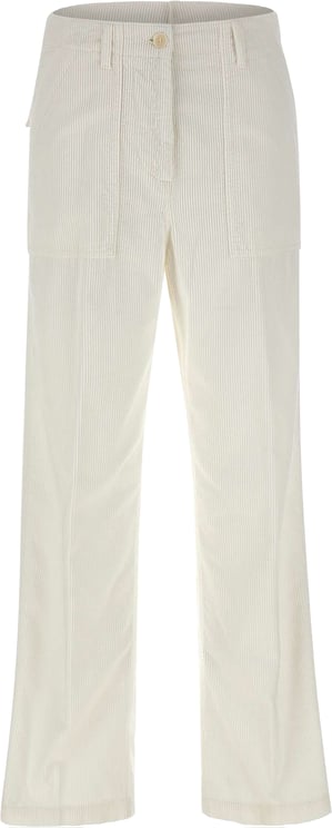 Aspesi Trousers White