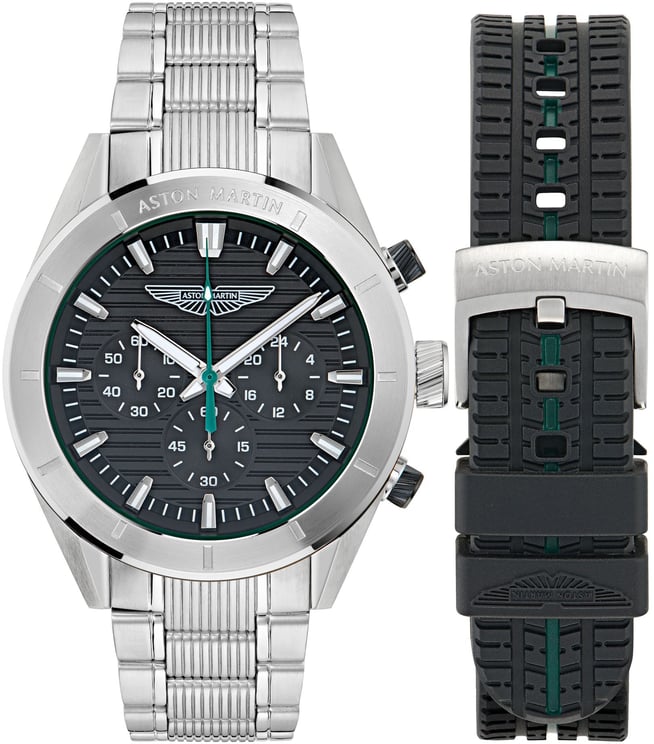 Aston Martin MTIB1F501 Icon Set chronograaf horloge 45 mm