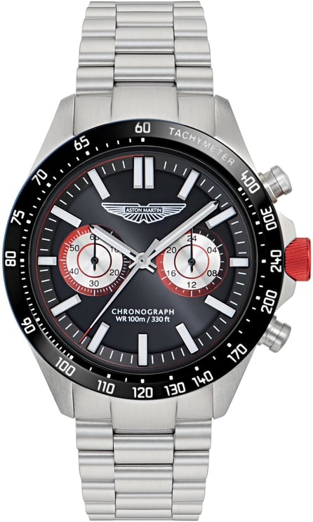 Aston Martin MTIS1F501 Icon chronograaf horloge 44 mm