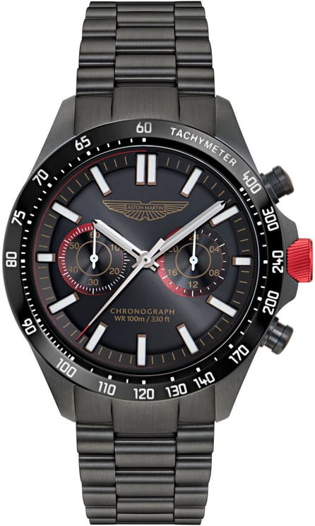 Aston Martin MTIS1F504 Icon chronograaf horloge 44 mm
