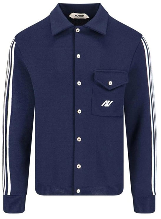 Autry AUTRY Side Stripe Cardigan