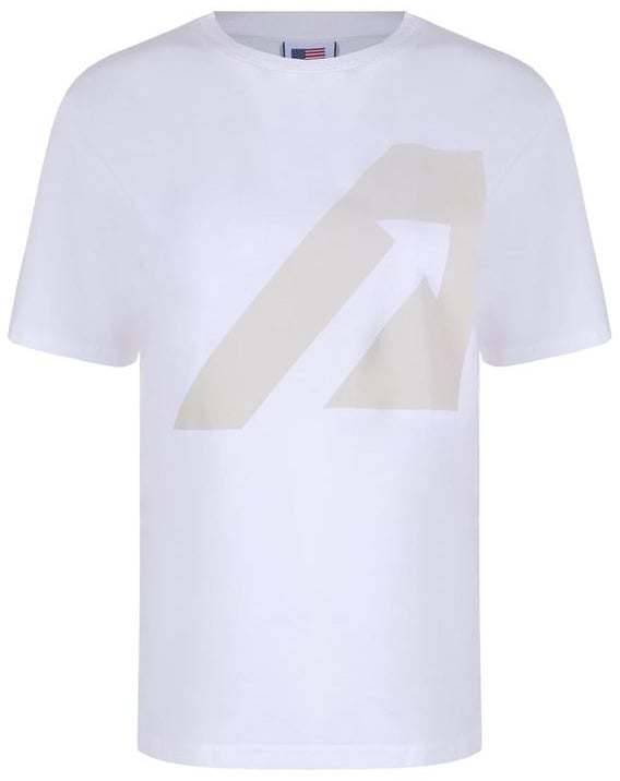 Autry Autry White Cotton T-Shirt