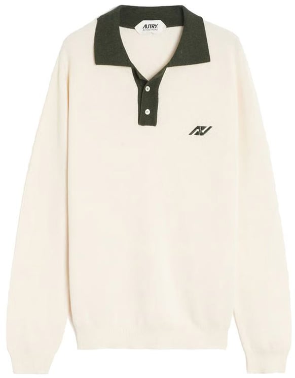Autry Autry Beige Cotton Polo Shirt